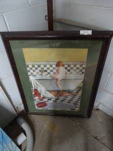 lot 2848 image: Id Forgotten my Pears Wall Decor