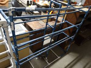 lot 2854 image: PVC Equipment Rack
