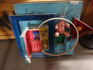 lot 2857 image: One of a Kind Vivid Wall Decor