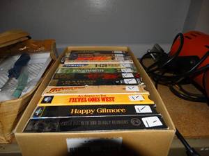 lot 2985 image: Lot of VHS Tapes