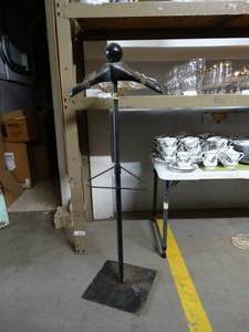 lot 2996 image: Antique Valet- Adjustable Height