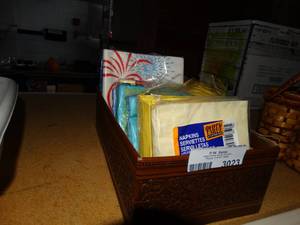 lot 3023 image: Lot of Festive Napkins