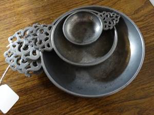 lot 3082 image: Lot of stede silver bowls