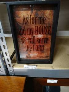 lot 3123 image: Religious Wall Art