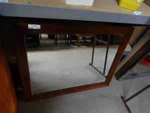 lot 3126 image: Wooden Framed Mirror