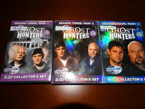 lot 3169 image: Lot of 3 ghost DVDs