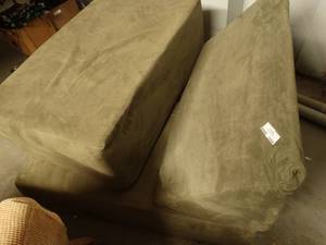 lot 2898 image: folding wedge lounger