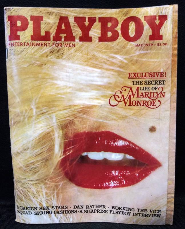 lot 9636 image: Vintage Playboy Magazine  May 1979 The Secret Life of Marilyn Monroe  In Plastic Bag