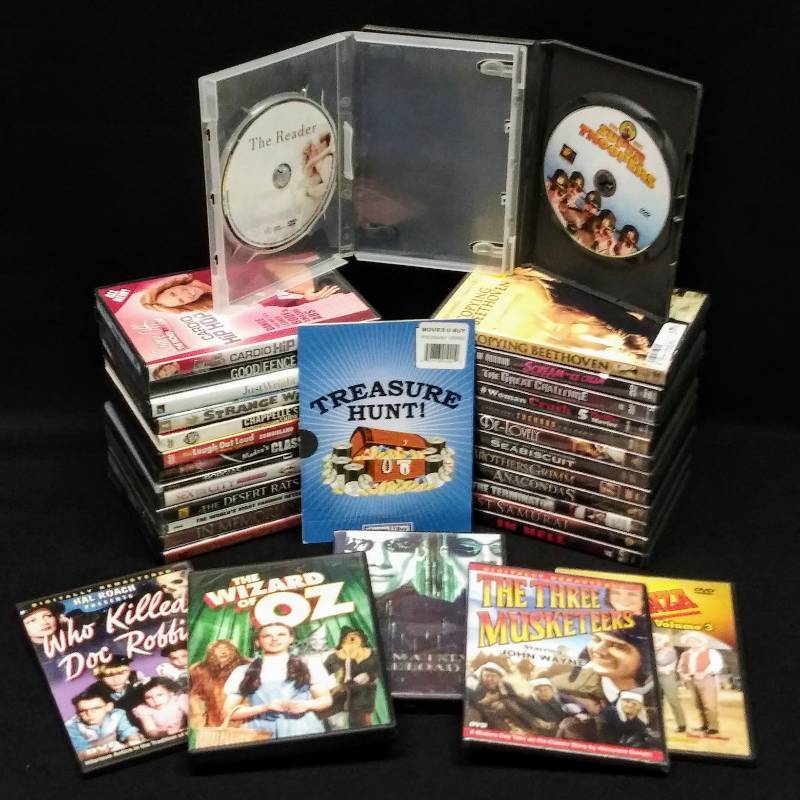 lot 9646 image: 33 DVD Movies  Awesome Titles