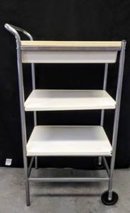 lot 106 image: Utility Cart with Drawer & Front Wheels