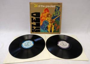 lot 114 image: RARE Album  24 of The Greatest KLEO with 2 Records 1960s & 70s Wichita Radio Station - KLEO The Big 1480