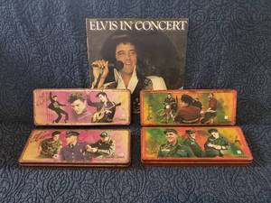 lot 9009 image: Elvis Collectors Tins & Album