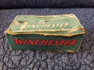lot 9030 image: Winchester 45 Cal - Partial Box