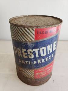 lot 9093 image: Retro Prestone Anti Freeze Can - Never Opened
