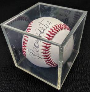 lot 5088 image: George Foster Autographed Baseball  West Urban Wichita, KS Baseball