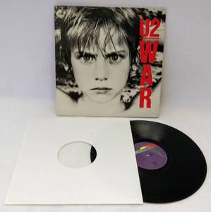 lot 5005 image: U2 War 1983 Album - Island Records 90067-1