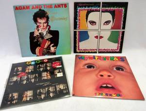lot 5013 image: 4 Iconic 1980s Albums  Men Without Hats, Adam & the Ants, DEV-O & The Motels
