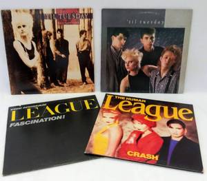 lot 5016 image: 4 Distinct Albums from the 80s  The Human Leaque (2) & Til Tuesday (2)
