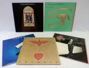 lot 5019 image: 5 Vintage Albums  Alan Parsons Project, Eddie Money, Tubes, & Dan Fogelberg