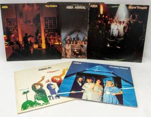 lot 5023 image: 5 Exemplary ABBA Albums  1976 - 1980