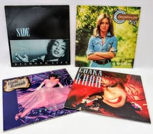 lot 5025 image: 4 Celebrated Female Artist Albums from the 70s & 80s