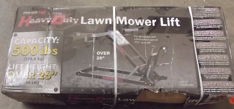 lot 4209 image: NEWHeavyDuty Lawn Mower Lift