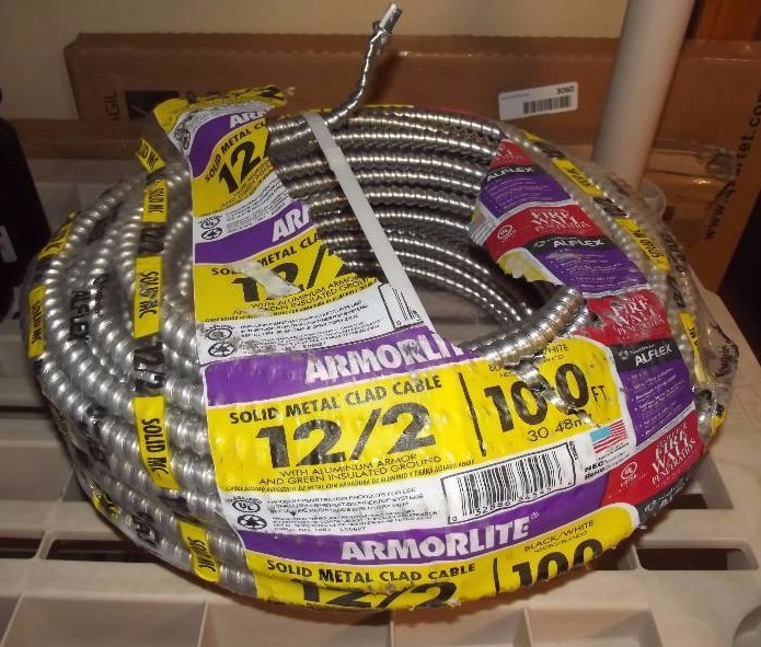 lot 4224 image: Armorlite Solid Metal Clad Cable