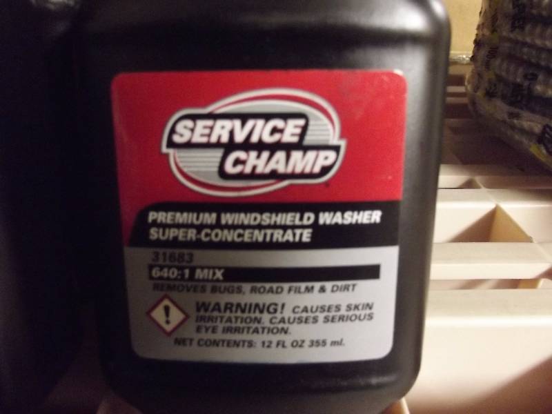Service Champ Washer Fluid Concentrate - Washer Fluids