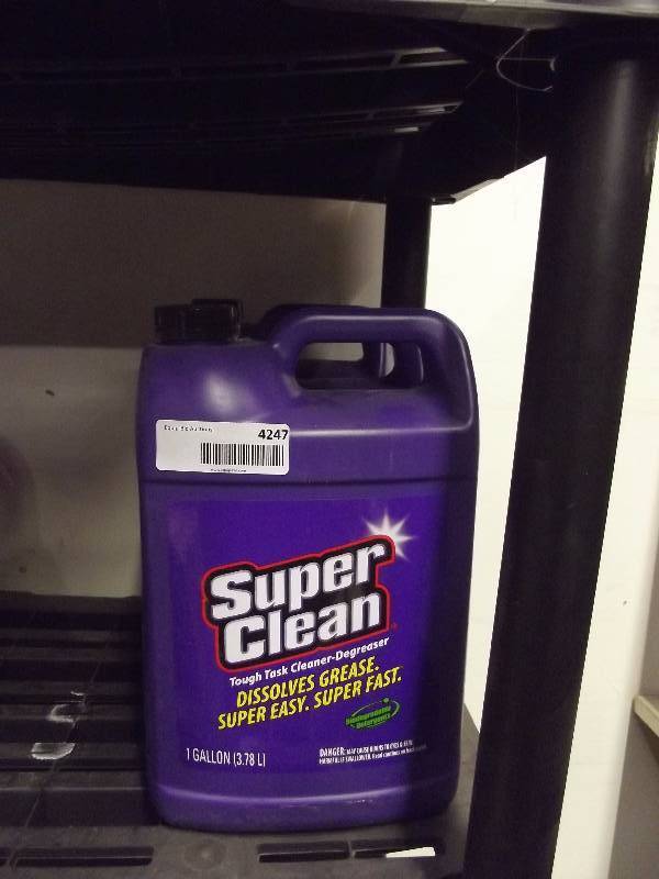 lot 4247B image: Super Clean Tough Task Cleaner-Degreaser