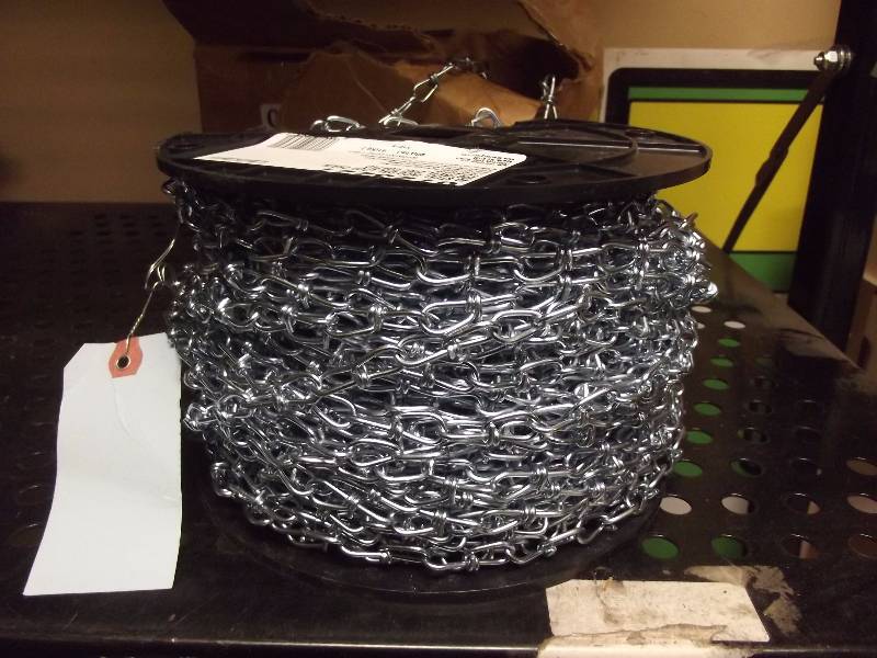 lot 4265 image: Steel Inco DBL Loop Chain