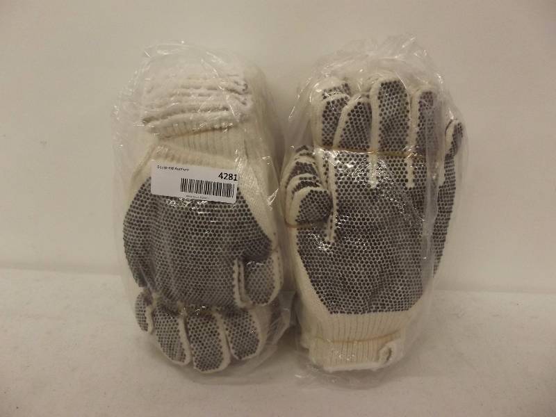 lot 4281 image: NEW Textured Dozen Work Gloves