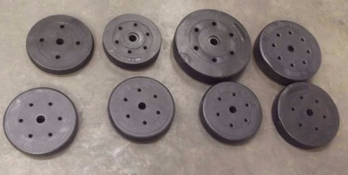 lot 4309 image: Lot of 10 Sand Weights