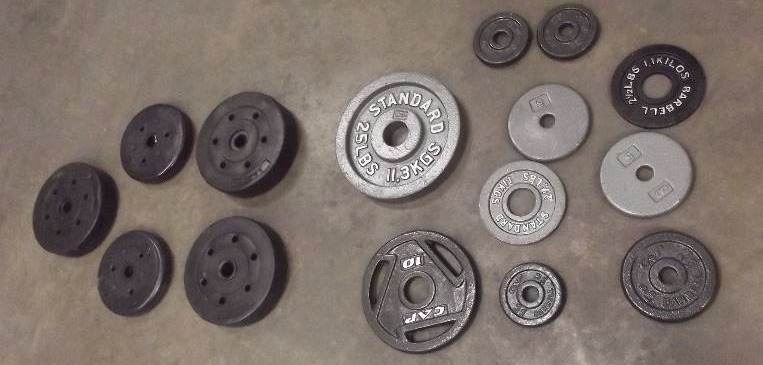 lot 4311 image: Lot of Misc Weights Qty 10