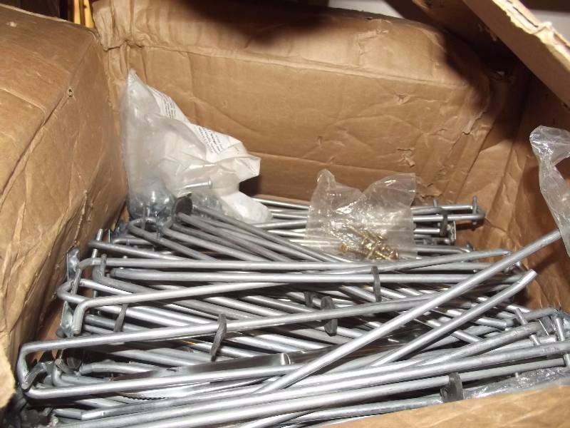 lot 4293 image: Peg Board Hangers