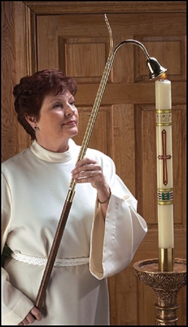 lot 4295 image: NEWChurch Candle Lighter with Bell Snuffer