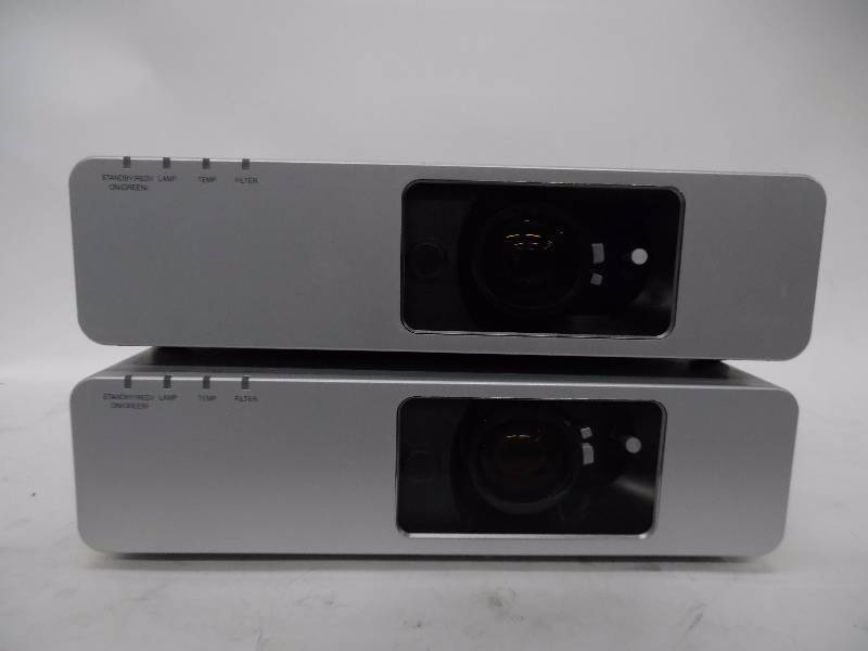 lot 4314B image: Lot of 2 Panasonic PT-F100NT Projectors