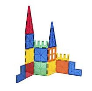 lot 9002 image: Tytan Magnetic Learning Tiles Building Set with 100 pieces, NEW - FREE SHIPPING