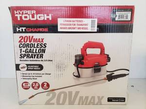 lot 9012 image: Hyper Tough 20V MAX Cordless 1-Gallon Garden Sprayer