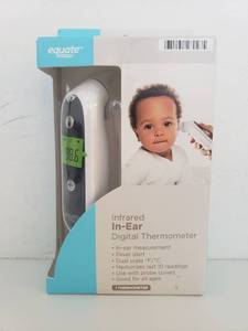 lot 9015 image: Equate Infrared In-Ear Digital Thermometer