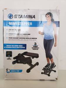 lot 9016 image: Stamina Mini Stepper with Monitor