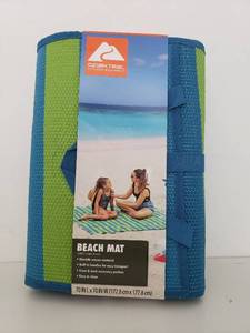 lot 9066 image: Ozark Trail Beach Mat, Turquoise SeaScuba Lime