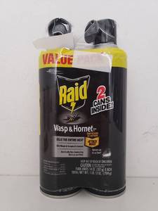 lot 9074 image: Raid - Wasp and Hornet Spray 17.50 oz