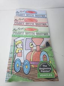 lot 9104 image: Melissa & Doug My First Paint with Water (3 pack)