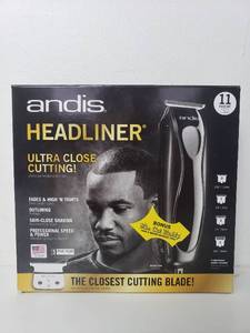lot 9106 image: Andis Headliner Mens 11 Piece Electric TrimmerHaircutting Kit - 29775