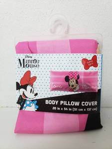 lot 9128 image: Disney Minnie Mouse Body Pillow Case Cover For 20in X 54in