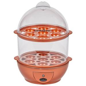 lot 9129 image: Copper Chef Perfect Egg Maker, 14-Egg Capacity