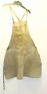 lot 2004 image: Leather Wood Working Shop Apron