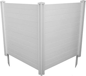 lot 124 image: Zippity Outdoor Products Premium Vinyl Privacy Screen 48 x 48