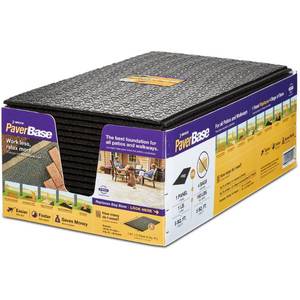 lot 155 image: Box of 20 Brock Paver Base Panels 20 x 36