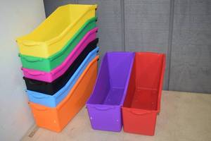 lot 489 image: 8 Connectable Holders File Folders Organization